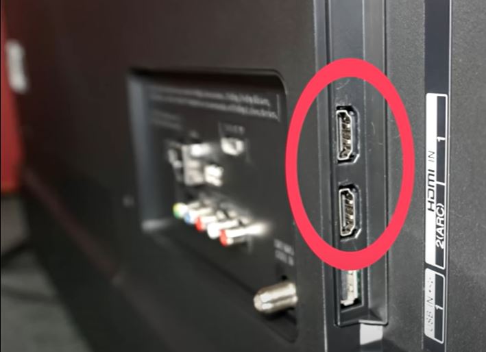 Check type of HDMI port you are using