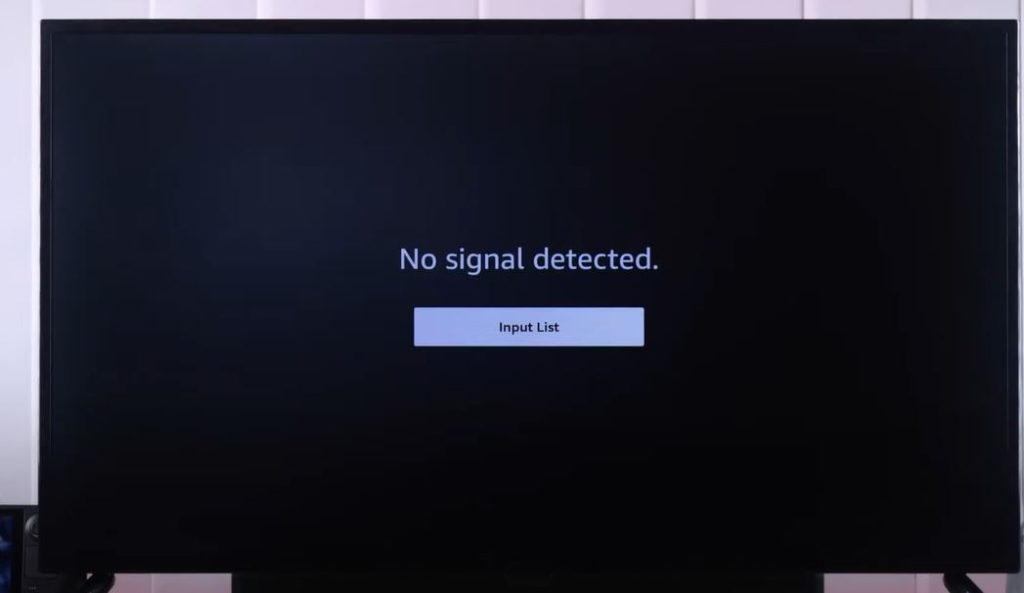 Fix Insignia TV No Signal Error