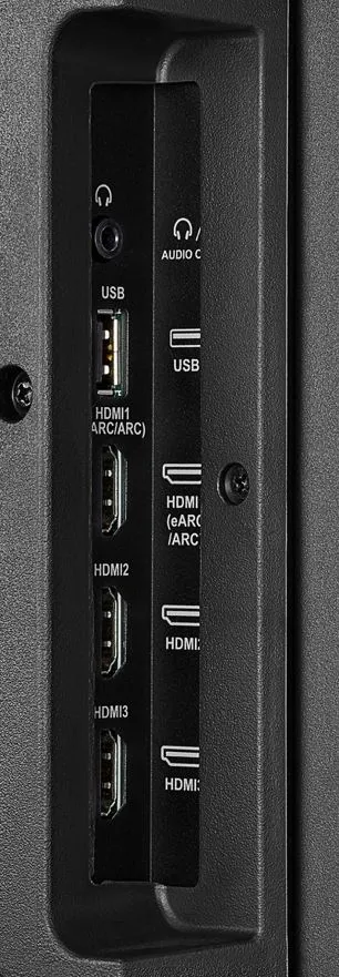 connectivity options hdmi usb 