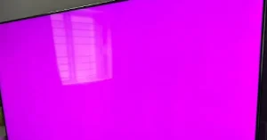 Fix pink screen insignia tv