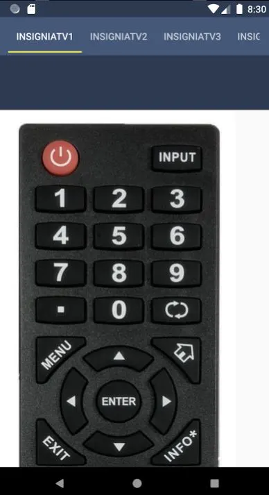 use Insignia tv app if your remote is not working