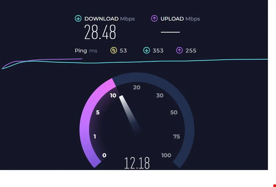 check your internet connection