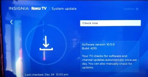 Insignia tv firmware update