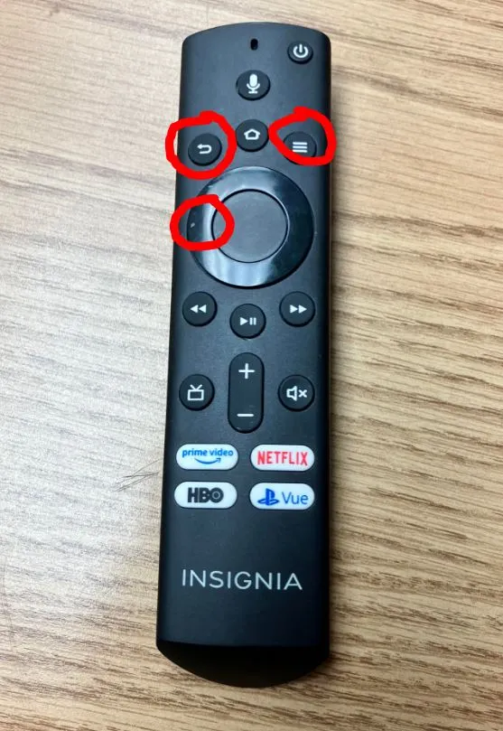 reset your insignia fire tv remote and try to pair it again with your TV